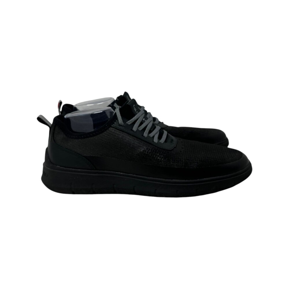 Cole Haan Black Men’s Slip-On Knit Sneakers - Picture 2 of 9